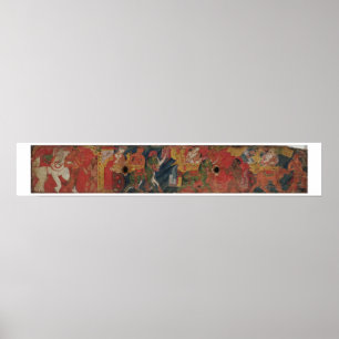 'Vessnatara Jataka', from a manuscript cover, Pala Poster