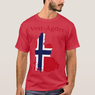 Vest Agder County Norway T-Shirt