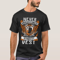 VEST - Never Underestimate Personalised