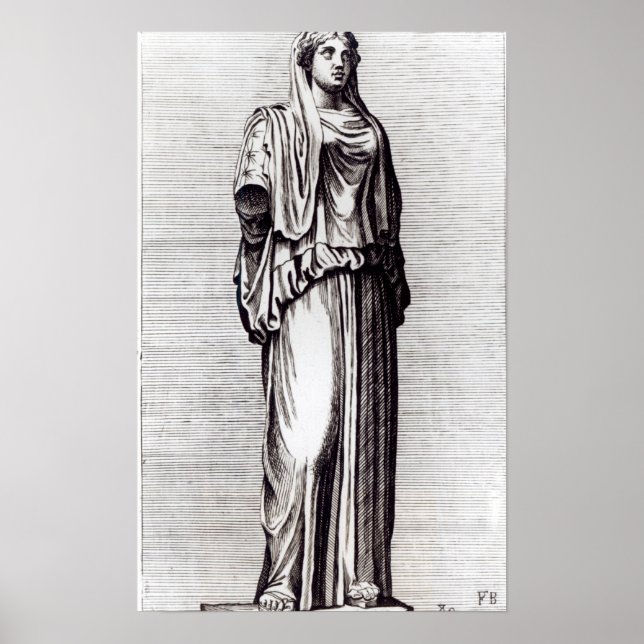 Vestal Virgin, c.1653 Poster (Front)