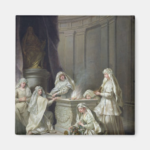 Vestal Virgins, 1727 Magnet