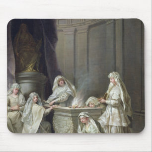 Vestal Virgins, 1727 Mouse Mat