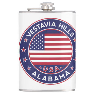 Vestavia Hills, Alabama Hip Flask