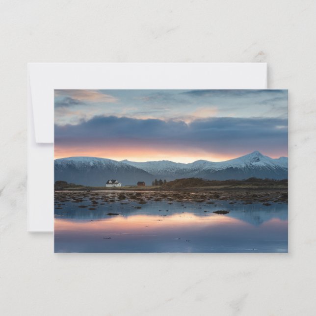 Vesteralen Islands Norway Card (Front)