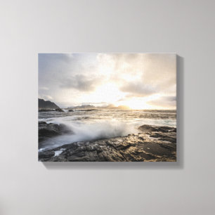 Vesteralen Norway Landscape Photo Canvas Print