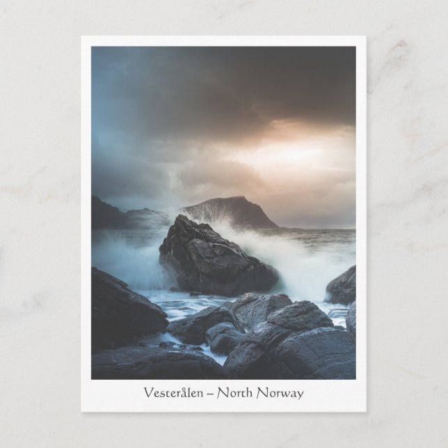 Vesterålen Norway Postcard (Front)