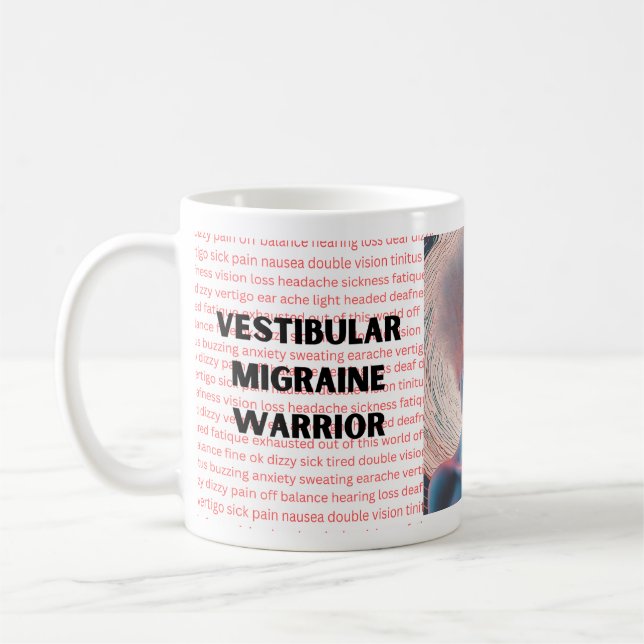 Vestibular Migraine sufferer menieres Mug (Left)