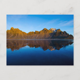 Vestrahorn Mountain Iceland Postcard