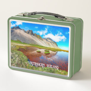 Vestrahorn Mountains, Iceland Metal Lunch Box