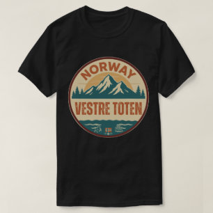 Vestre Toten, Norge Norway T-Shirt