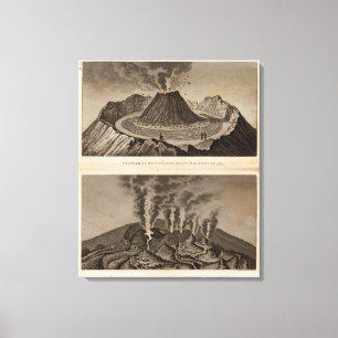 Vesuve, Dolomieu Canvas Print