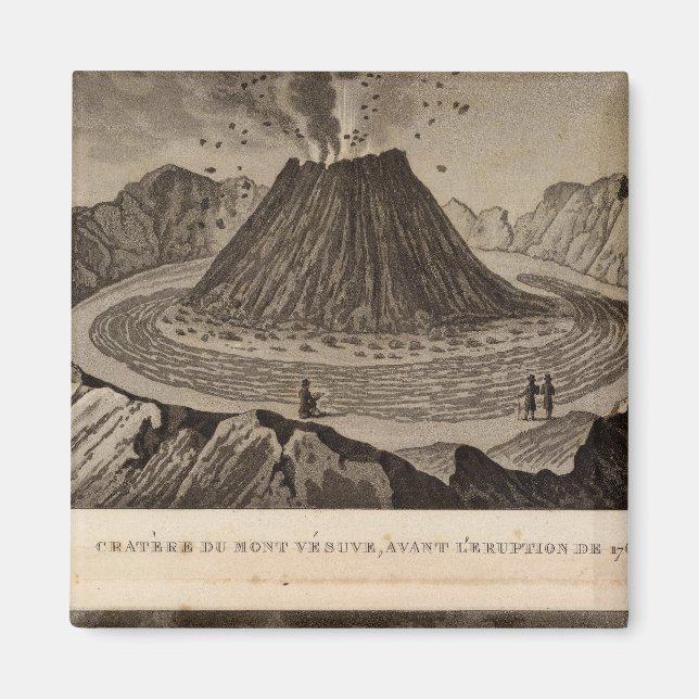 Vesuve, Dolomieu Magnet (Front)