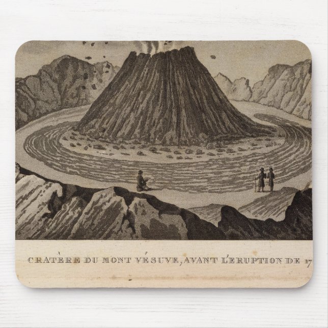 Vesuve, Dolomieu Mouse Mat (Front)
