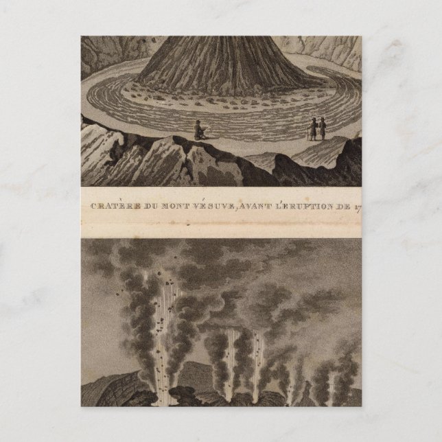 Vesuve, Dolomieu Postcard (Front)
