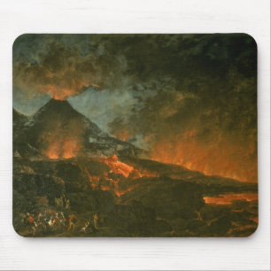 Vesuvius Erupting Mouse Mat