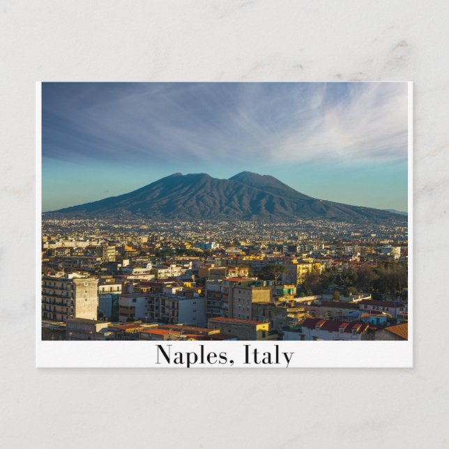 Vesuvius (Naples, Italy) Postcard (Front)