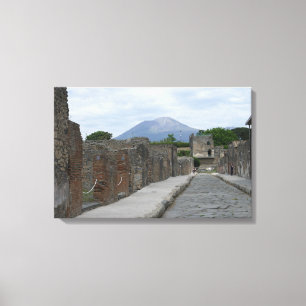 Vesuvius-Pompeii Canvas Print