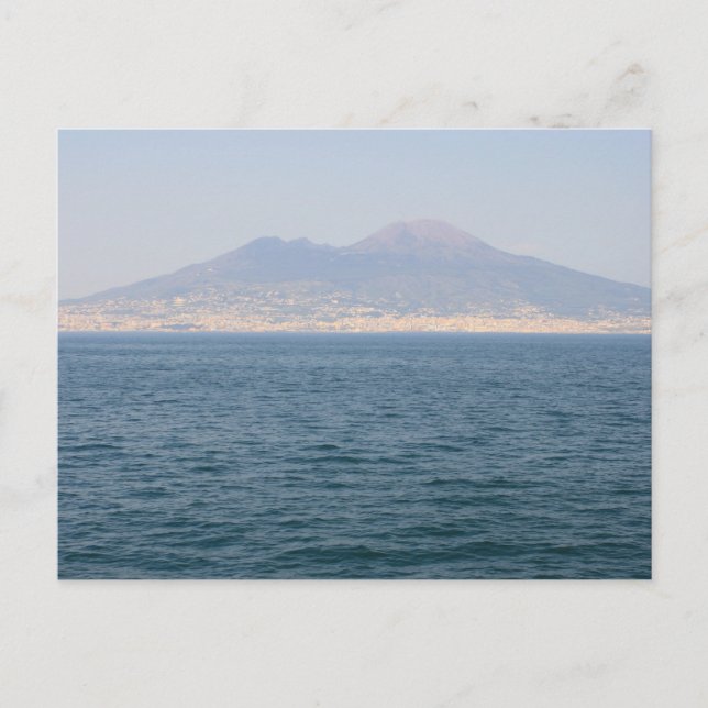 Vesuvius Postcard (Front)