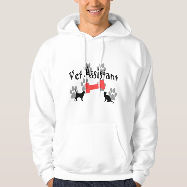 Vet Assistant Hoodie (Front)