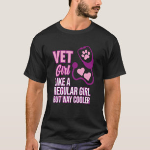 Vet Girl Veterinarian Veterinary Doctor Animal G T-Shirt