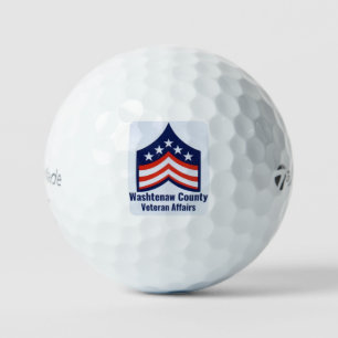 Vet logo golf balls
