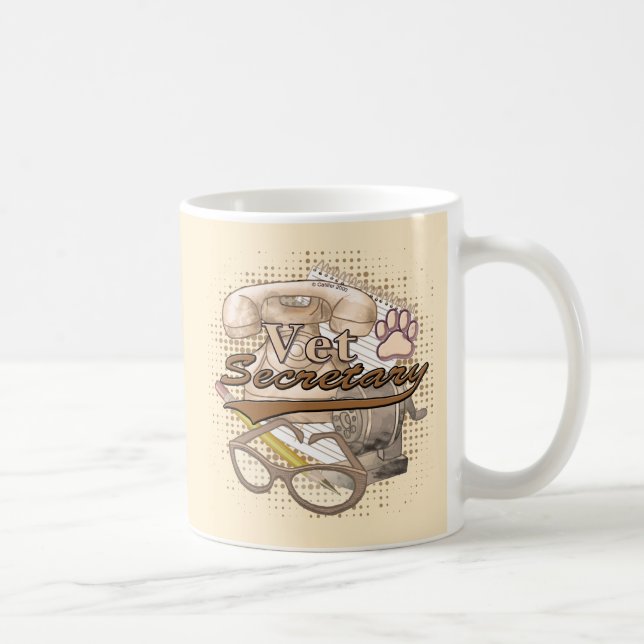 Vet Secretary Coffee Mug (Right)