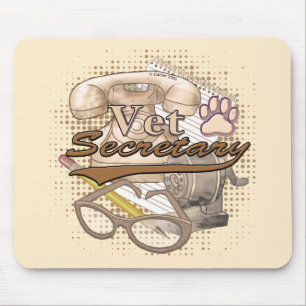 Vet Secretary Mouse Mat