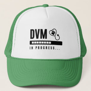 Vet Student Gift, DVM Stude Trucker Hat