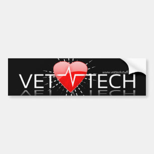 vet tech bumper sticker