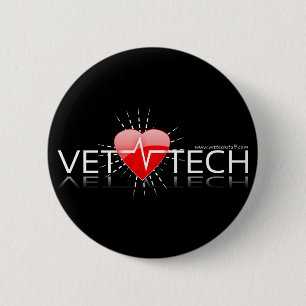 vet tech button