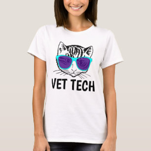 VET TECH cat T-Shirts