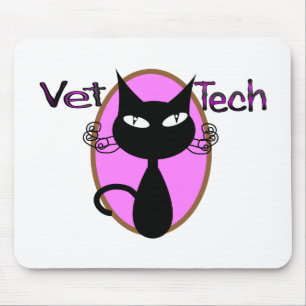 Vet Tech Gifts  "Adorable Cat Design" Mouse Mat