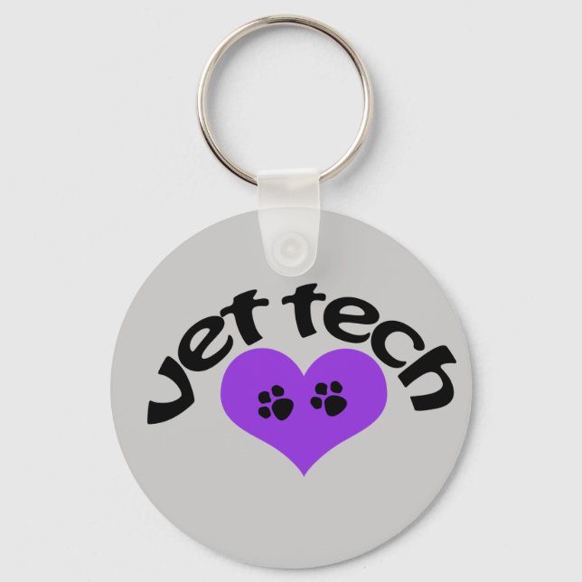 vet tech key chain (Front)