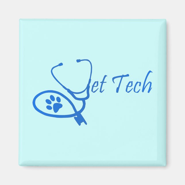 vet tech magnet (Front)