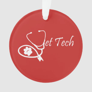 vet tech ornament