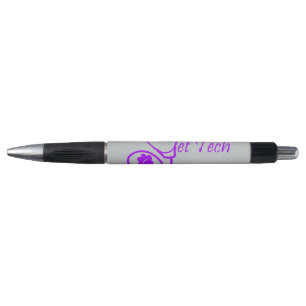 Vet tech pen purple stethoscope design  pen