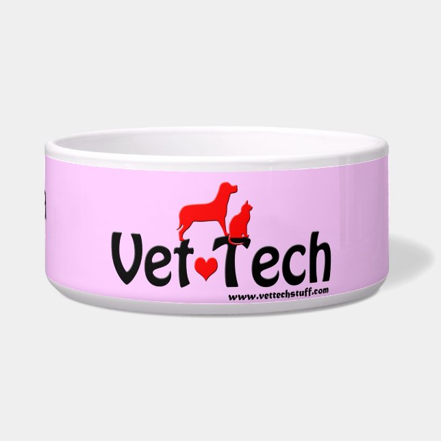 vet tech pet bowl (Front)