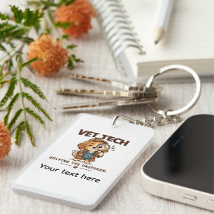Vet Tech Solving the Unspoken Keychain
