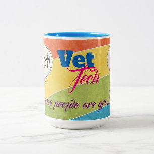 Vet Tech Two-Tone Coffee Mug