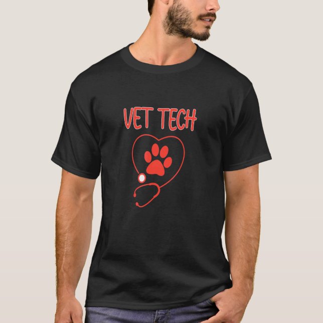 Vet Tech Veterinary Doctor Veterinarian Animal   G T-Shirt (Front)