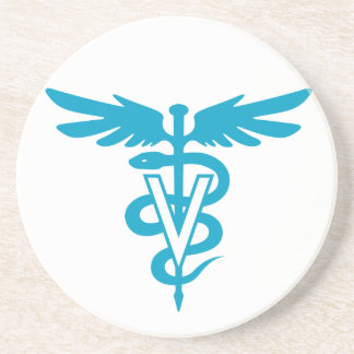 Vet Tech - Veterinary Symbol Coaster