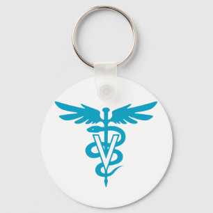 Vet Tech - Veterinary Symbol Key Ring