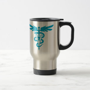 Vet Tech - Veterinary Symbol Travel Mug