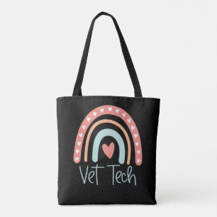Vet Tech Veterinary Technician Gift Graduation Tote Bag