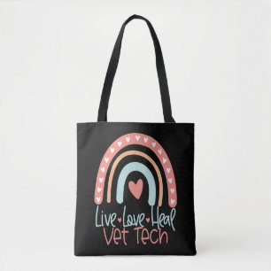 Vet Tech Veterinary Technician Gift Tote Bag