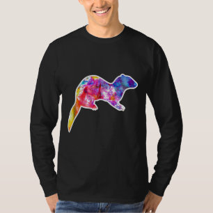 Vet Techs Ferrets  Vet Tech Student Zoologist Zool T-Shirt