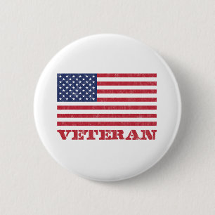 veteran 6 cm round badge