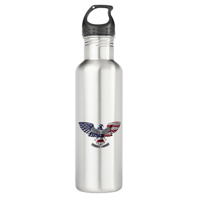 Veteran American Eagle “Proud To Have Served” 710 Ml Water Bottle (Front)