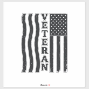 Veteran American Flag Vintage Vector Shirt Design_