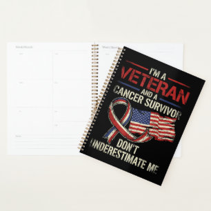 Veteran Cancer Survivor Don't Underestimate Me Planner